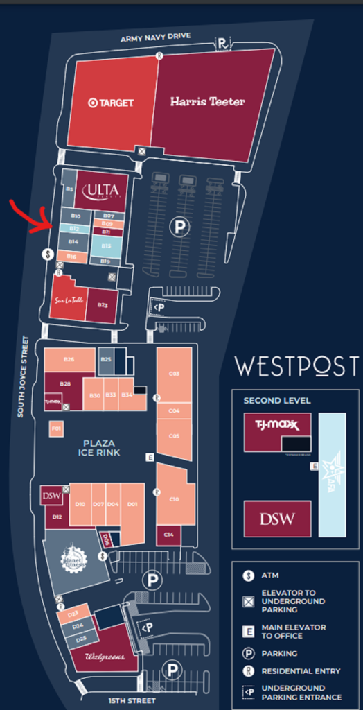 Crystal framing location